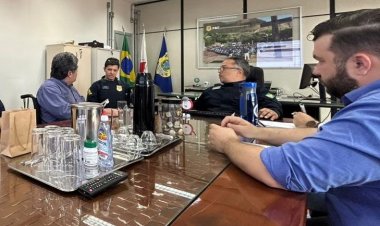 Reunião com Fábio Jardim Superintendente da Polícia Rodoviária Federal - PRF