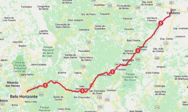 Municípios cortados pela BR-381