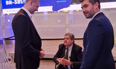 Primeiro contato com o diretor da empresa ganhadora do Leilão de Concessão da BR 381