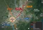 Mapa Rodoviário do Contorno de Timóteo e Principais Acessos (MG)